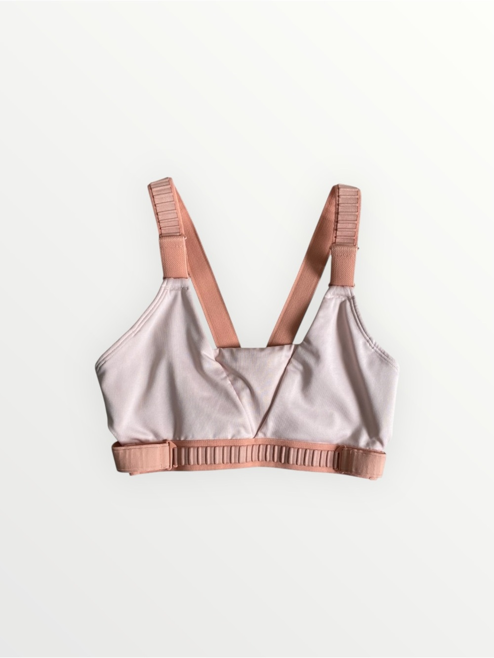 Nike Pink Wide Strap Sports Bra Size S